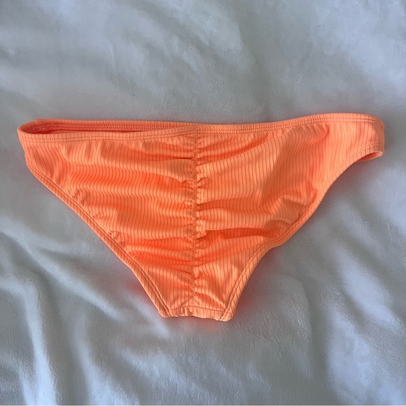 Orange Swim Suit Bottoms with cute rouching in back! - Picture 2 of 3